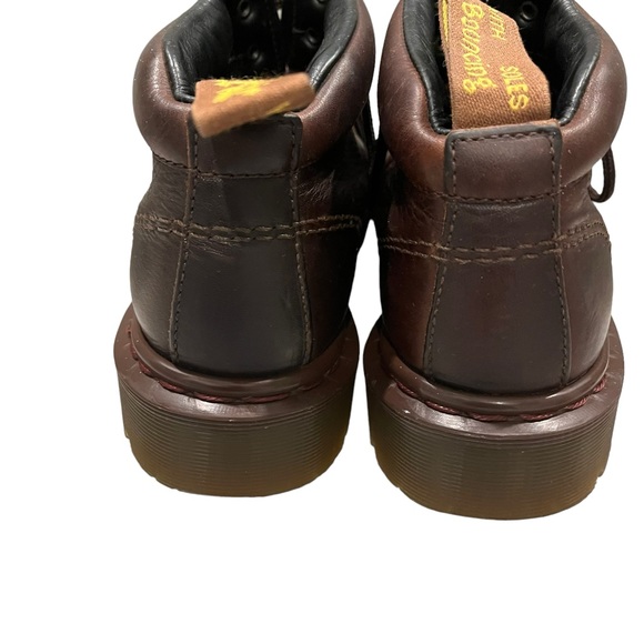 Vintage Men’s Dr. Martens  8287 Brown Leather High Top Lace Up Chunky Boots - Picture 8 of 13